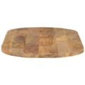 Miniatyrbilde 4 av 8: vidaXL Bordplate 90x40x2,5 cm oval heltre mango