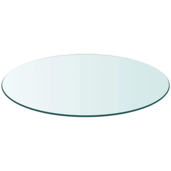vidaXL Bordsskiva härdat glas rund 500 mm -  Bordsskivor