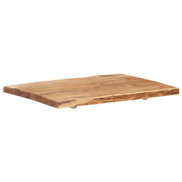 vidaXL Bordsskiva massivt akaciaträ 80x(50-60)x3,8 cm -  Bordsskivor