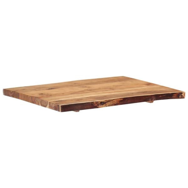 vidaXL Bordsskiva massivt akaciaträ 80x(50-60)x3,8 cm -  Bordsskivor