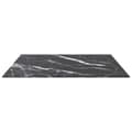 Pikkukuva 4 / 6: vidaXL Pöytälevy musta 70x70 cm 6 mm karkaistu lasi marmorikuvio -  Pöytälevyt