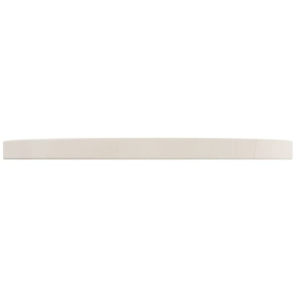 vidaXL bordplade hvid Ø40x2,5 cm massivt fyrretræ -  Bordplader