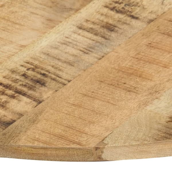 vidaXL Bordsskiva i massivt mangoträ rund 15-16 mm 60 cm -  Bordsskivor