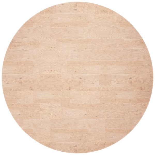 vidaXL Rund bordsskiva Ø60x2,5 cm obehandlat massiv ek -  Bordsskivor