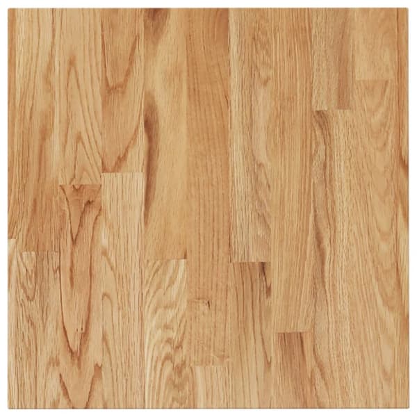 vidaXL Pöytälevy neliö vaaleanruskea 60x60x1,5 cm käsitelty täystammi - Pöytälevyt
