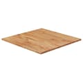 Pikkukuva 1 / 5: vidaXL Pöytälevy neliö vaaleanruskea 60x60x1,5 cm käsitelty täystammi -  Pöytälevyt