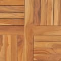 Miniatyrbild 6 av 7: vidaXL Bordsskiva i massiv teak rund 2,5 cm 80 cm -  Bordsskivor