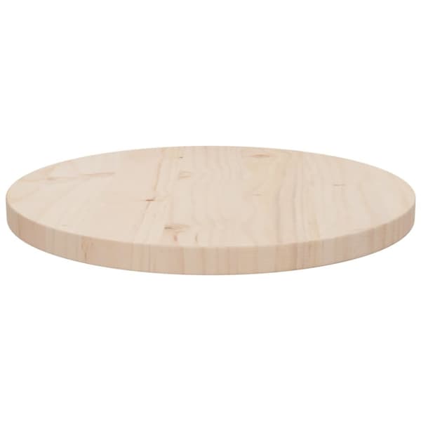 vidaXL Pöytälevy Ø40x2,5 cm täysi mänty -  Pöytälevyt