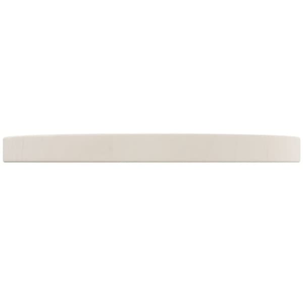 vidaXL bordplade Ø30x2,5 cm massivt fyrretræ hvid -  Bordplader