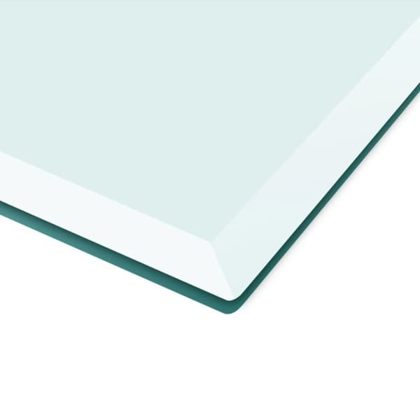 vidaXL bordplade hærdet glas firkant 700 x 700 mm -  Bordplader