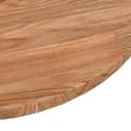Pikkukuva 4 / 5: vidaXL Pyöreä pöytälevy vaaleanruskea Ø 80x1,5 cm käsitelty tammi -  Pöytälevyt
