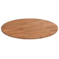 Pikkukuva 2 / 5: vidaXL Pyöreä pöytälevy vaaleanruskea Ø 60x1,5 cm käsitelty tammi -  Pöytälevyt