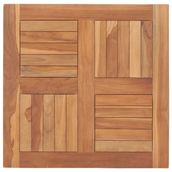 vidaXL Pöytälevy täysi tiikki 60x60x2,5 cm -  Pöytälevyt
