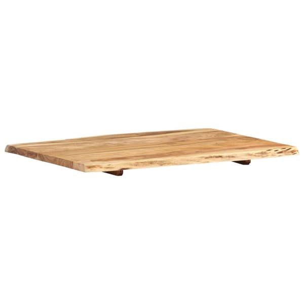 vidaXL Bordsskiva massivt akaciaträ 80x(50-60)x2,5 cm -  Bordsskivor