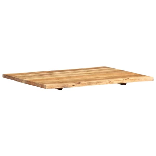 vidaXL Bordsskiva massivt akaciaträ 80x(50-60)x2,5 cm -  Bordsskivor