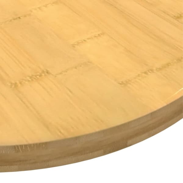 vidaXL Bordsskiva Ø60x2,5 cm bambu -  Bordsskivor