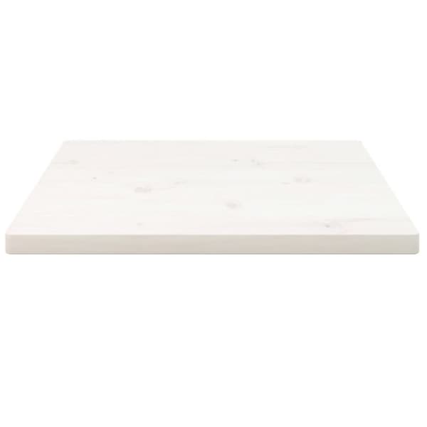vidaXL Pöytälevy valkoinen 40x40x2,5 cm täysi mänty neliö -  Pöytälevyt