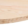 Pikkukuva 6 / 8: vidaXL Pöytälevy 100x50x2,5 cm täysi mänty ovaali -  Pöytälevyt