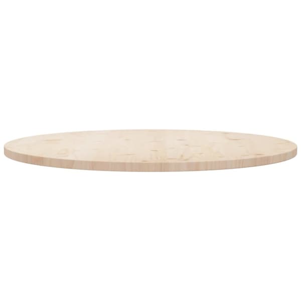 vidaXL Pöytälevy Ø90x2,5 cm täysi mänty -  Pöytälevyt