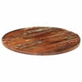 Pikkukuva 3 / 9: vidaXL Pöytälevy Ø 80x1,5 cm pyöreä kierrätetty täyspuu -  Pöytälevyt
