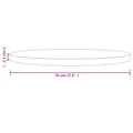 Pikkukuva 8 / 8: vidaXL Pöytälevy pyöreä Ø70x3 cm täysi mänty -  Pöytälevyt
