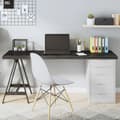 Miniatyrbild 1 av 10: vidaXL Bordsskiva mörkbrun 160x50x(2-4) cm behandlad massiv ek -  Bordsskivor