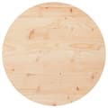 Pikkukuva 3 / 8: vidaXL Pöytälevy pyöreä Ø50x3 cm täysi mänty -  Pöytälevyt