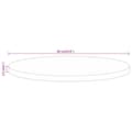 Pikkukuva 9 / 9: vidaXL Pöytälevy Ø 60x2,5 cm pyöreä karkea täysi mangopuu -  Pöytälevyt