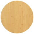 Miniatyrbild 2 av 5: The Living Store Bordsskiva Ø80x2,5 cm bambu -  Bordsskivor