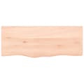 Pikkukuva 4 / 9: The Living Store Pöytälevy 100x40x(2-4) cm käsittelemätön täystammi -  Pöytälevyt