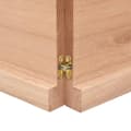 Miniatyrbild 8 av 10: The Living Store Bordsskiva ljusbrun 140x50x(2-4) cm behandlad massiv ek -  Bordsskivor