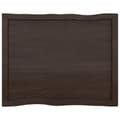 Pikkukuva 6 / 11: Pöytälevyt - Living Pöytälevy ruskea 80x60x(2-4)cm käsitelty täystammi elävä reuna