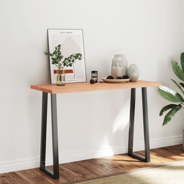 Bordsskivor - Living Bordsskiva ljusbrun 120x50x(2-4) cm massivt trä levande kant