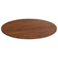 Pikkukuva 2 / 5: Pöytälevyt - Living Pyöreä pöytälevy tummanruskea Ø 60x1,5 cm käsitelty tammi
