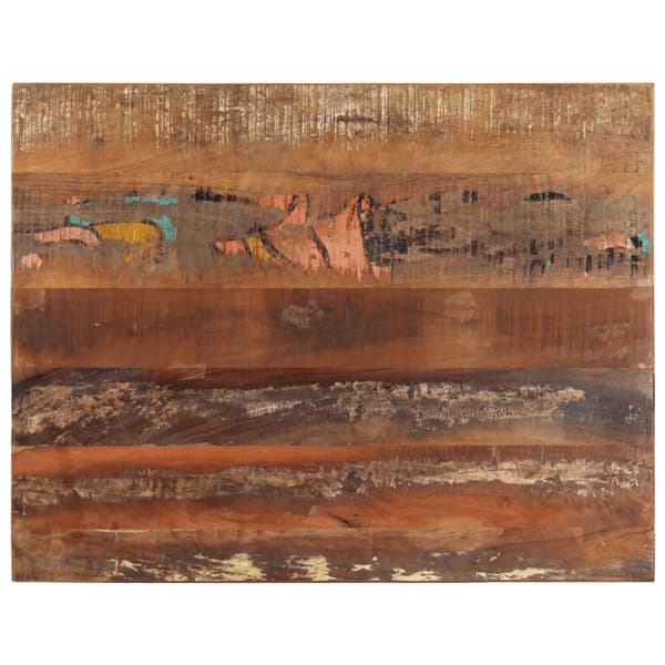 Pöytälevyt - Living Suorakulmainen pöytälevy 70x90 cm 15-16 mm täysi kierrätyspuu