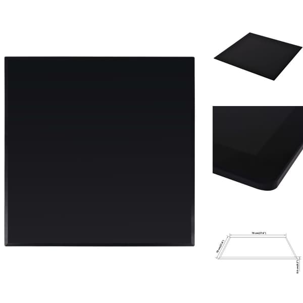 Pöytälevyt - Living Pöytälevy Karkaistu Lasi neliö 700x700 mm