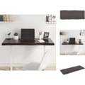 Miniatyrbild 1 av 11: Bordsskivor - Living Bordsskiva mörkbrun 100x40x(2-4) cm massivt trä levande kant