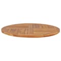 Miniatyrbild 4 av 7: Bordsskiva i massiv teak rund 2,5 cm 90 cm - Bordsskiva - Bordsskivor - Home & Living