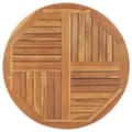 Miniatyrbild 2 av 7: Bordsskiva i massiv teak rund 2,5 cm 90 cm - Bordsskiva - Bordsskivor - Home & Living