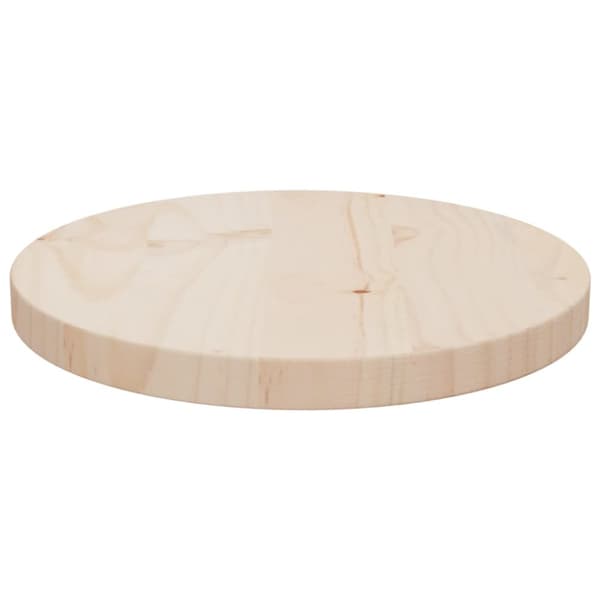 Bordsskiva Ø30x2,5 cm massiv furu - Bordsskiva - Bordsskivor - Home & Living