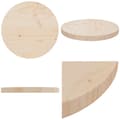 Miniatyrbild 1 av 7: Bordsskiva Ø30x2,5 cm massiv furu - Bordsskiva - Bordsskivor - Home & Living