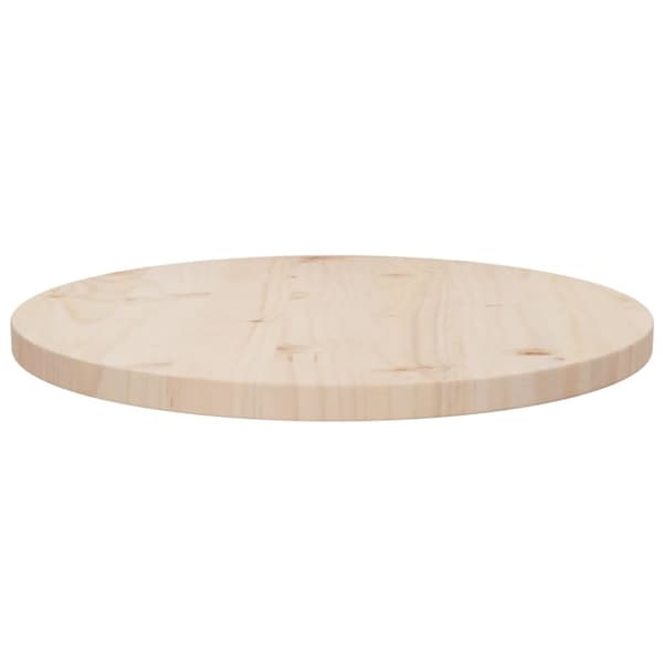 Bordsskiva Ø50x2,5 cm massiv furu - Bordsskiva - Bordsskivor - Home & Living