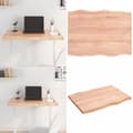 Pikkukuva 1 / 11: Pöytälevy ruskea 80x60x(2-4)cm käsitelty täystammi elävä reuna - Pöytälevy - Pöytälevyt - Home & Living