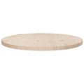 Miniatyrbillede 3 af 7: Bordplade Ø60x2,5 cm massivt fyrretræ - Bordplade - Bordplader - Home & Living