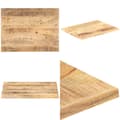 Pikkukuva 1 / 11: Pöytälevy täysi mangopuu 25-27 mm 70x60 cm - Pöytälevy - Pöytälevyt - Home & Living