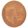Miniatyrbild 4 av 7: Bordsskiva i massiv teak rund 2,5 cm 40 cm - Bordsskiva - Bordssk Ivor - Home & Living