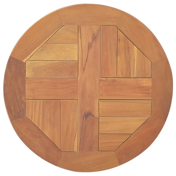 Bordsskiva i massiv teak rund 2,5 cm 40 cm - Bordsskiva - Bordssk Ivor - Home & Living