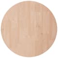 Pikkukuva 3 / 5: Pyöreä pöytälevy Ø50x2,5 cm käsittelemätön täysi tammi - Pöytälevy - Pöytälevyt - Home & Living