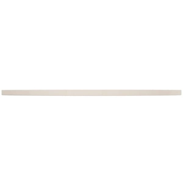 Bordplade Ø90x2,5 cm massivt fyrretræ hvid - Bordplade - Bordplader - Home & Living