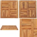 Miniatyrbillede 1 af 7: Bordplade 70x70x2,5 cm massivt teaktræ - Bordplade - Bordplader - Home & Living